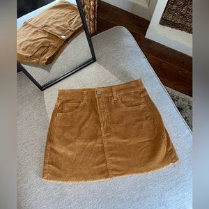 Brandy Melville Juliette Corduroy Skirt